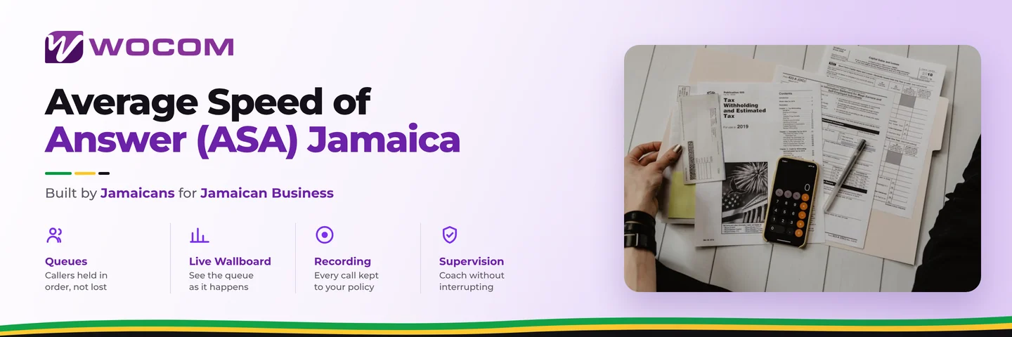 Average Speed of Answer (ASA) Jamaica: The Contact Centre Metric That Determines If Customers Stay or Go