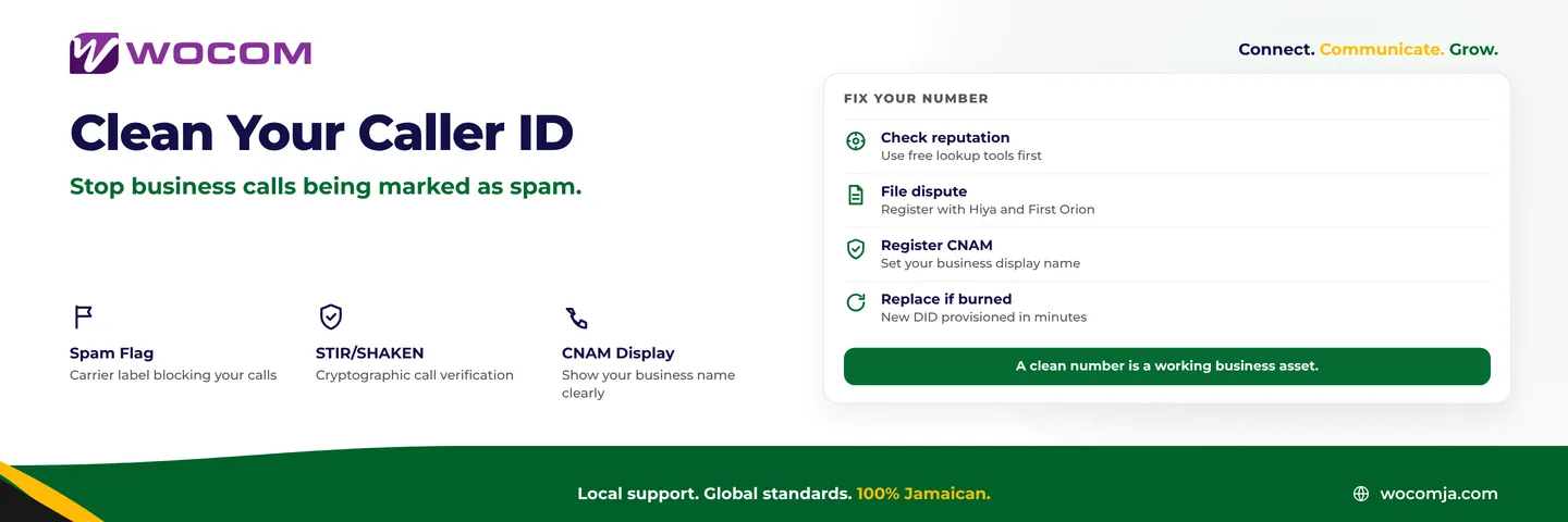 Business Caller ID Spam Flag Jamaica: Why Your Calls Go Unanswered and How to Fix It