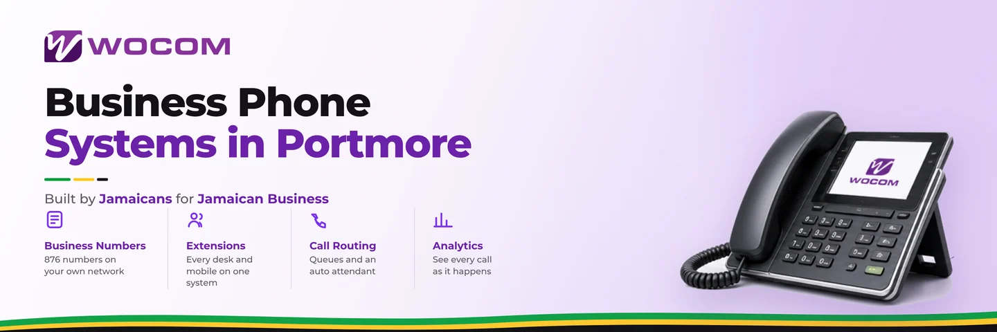 Business Phone Systems in Portmore: What Local Companies Actually Need