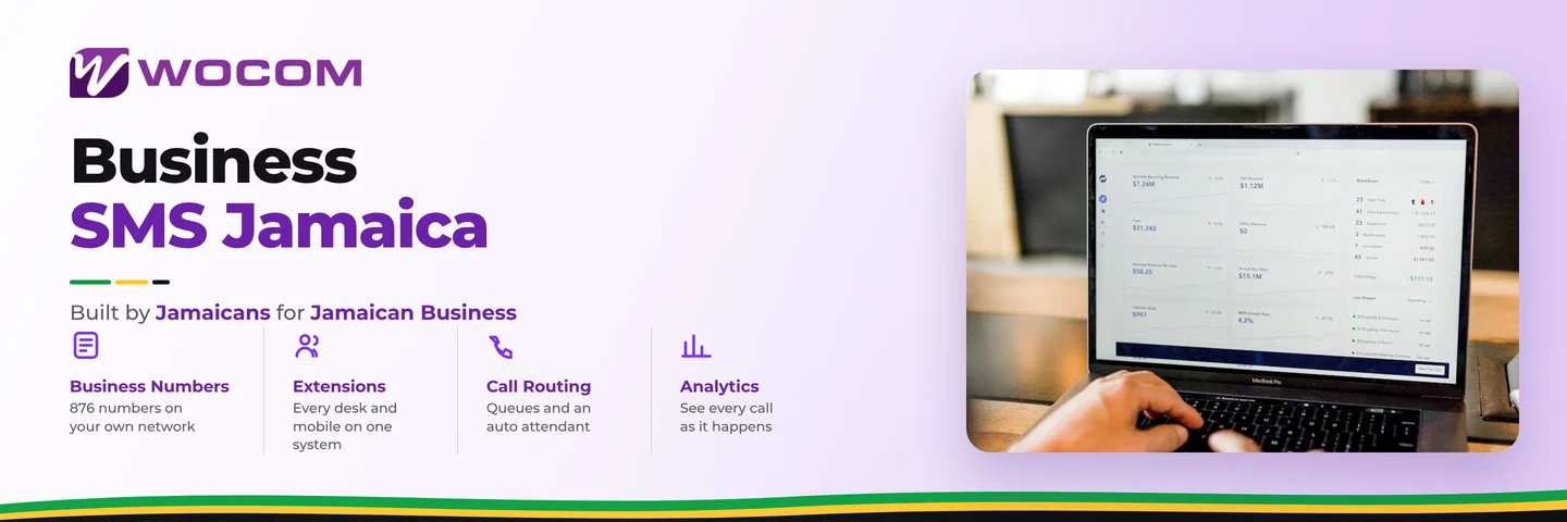 Business SMS Jamaica: Send Customer Texts From Your Official Business Number