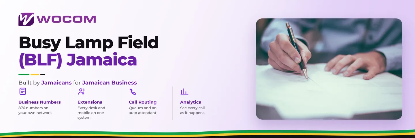 Busy Lamp Field (BLF) Jamaica: Real-Time Extension Status for Faster Call Handling