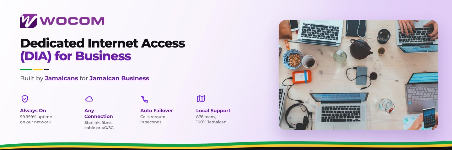 Dedicated Internet Access (DIA) for Business VoIP in Jamaica