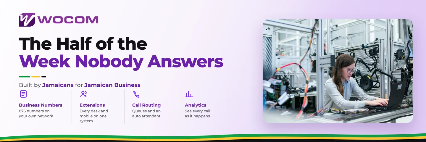 The Half of the Week Nobody Answers: Missed Calls and the Jamaican Business Day