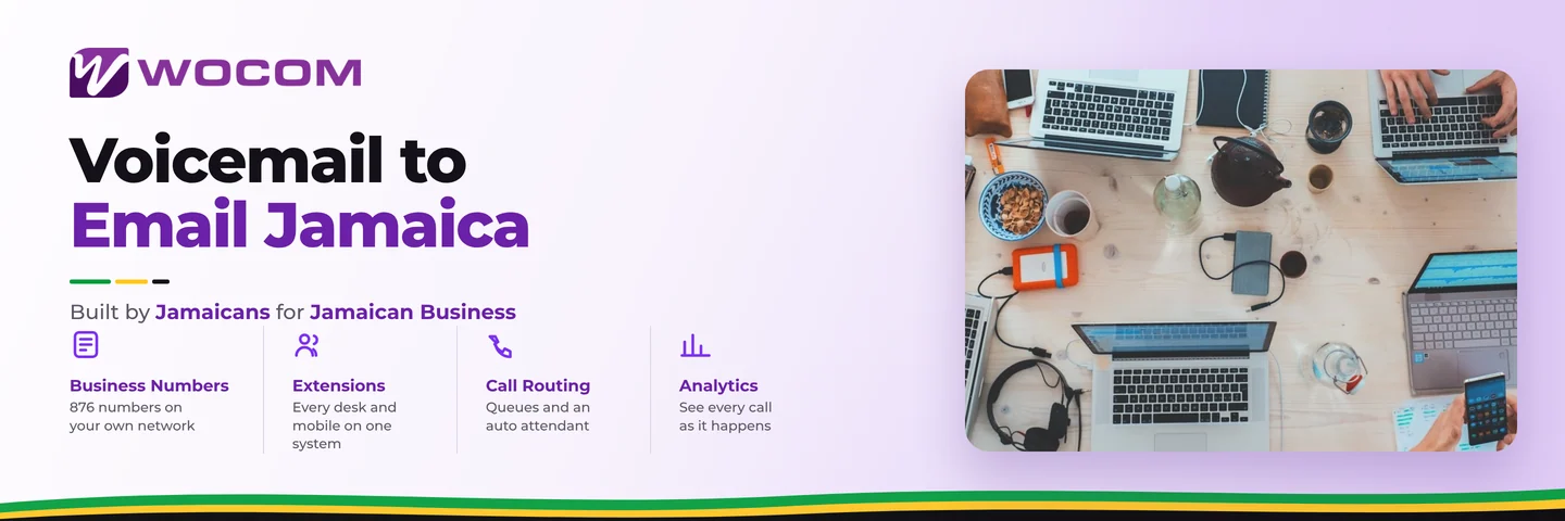 Voicemail to Email Jamaica: Get Every Business Message Delivered to Your Inbox