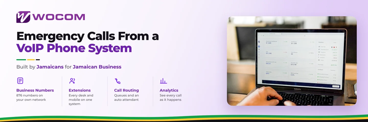 Emergency Calls From a VoIP Phone System in Jamaica: 119, 110 and What Your Provider Must Get Right