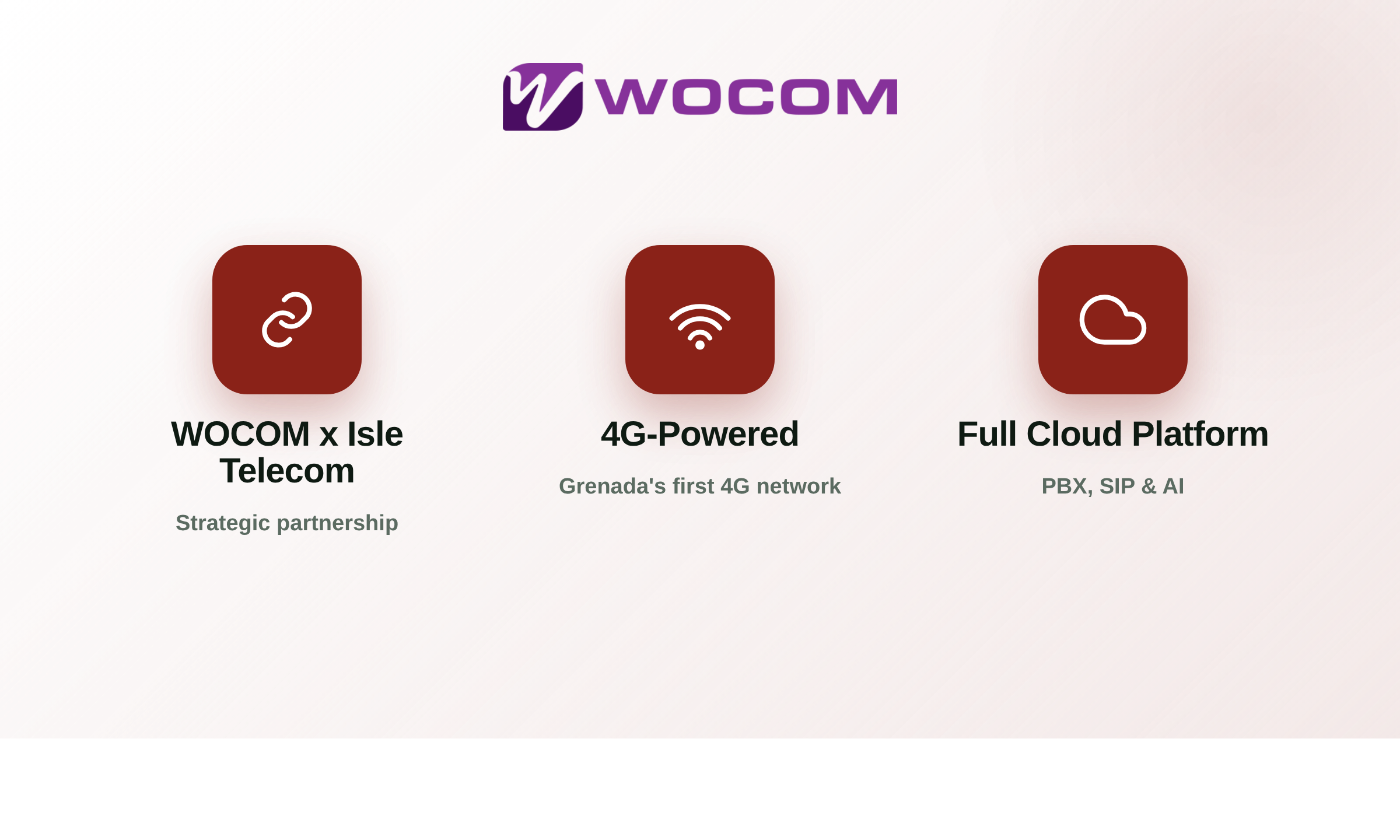 WOCOM and Isle Telecom partnership, Grenada