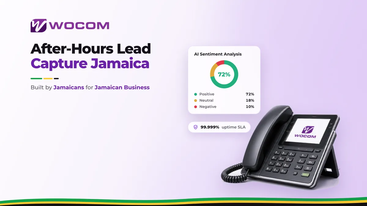 After-Hours Lead Capture Jamaica: How AI Receptionist Turns Evening Calls into Morning Sales