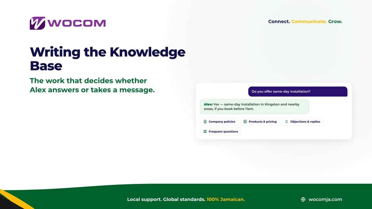 Writing the Knowledge Base That Makes Your AI Receptionist Useful