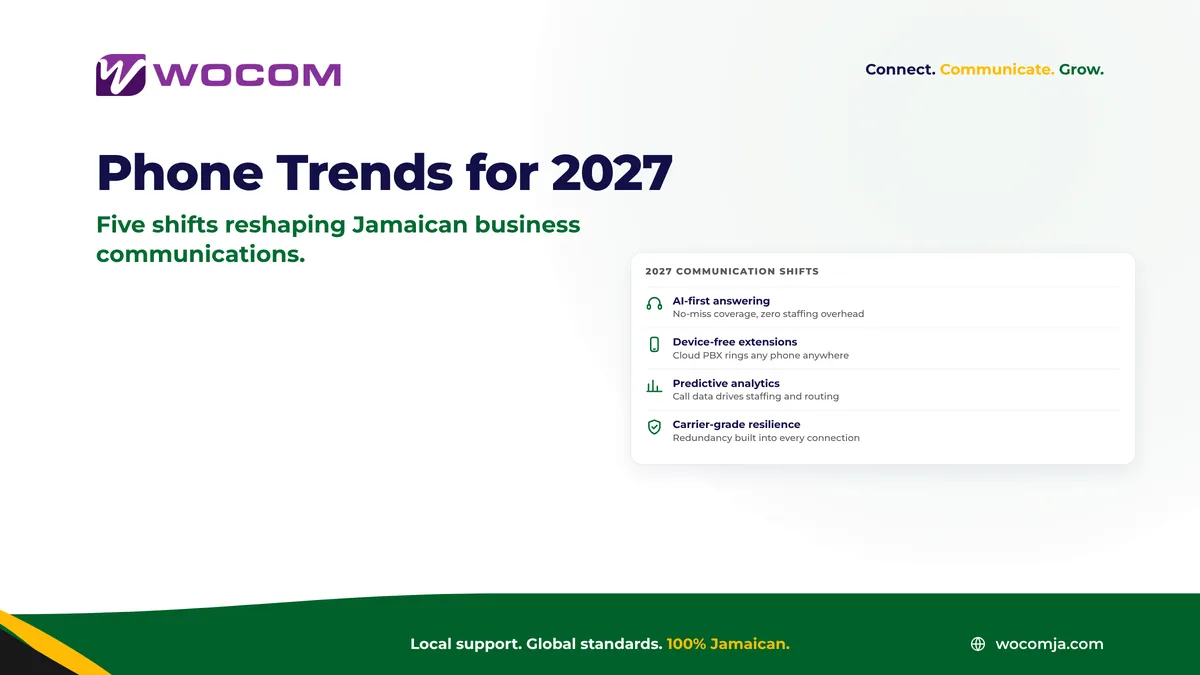 5 Business Phone Trends That Will Define How Jamaican Companies Communicate in 2027