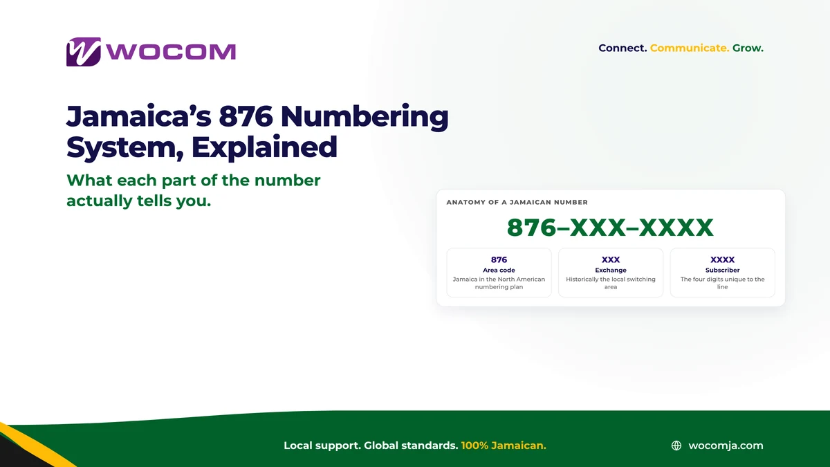 Understanding Jamaica's 876 Telephone Numbering System