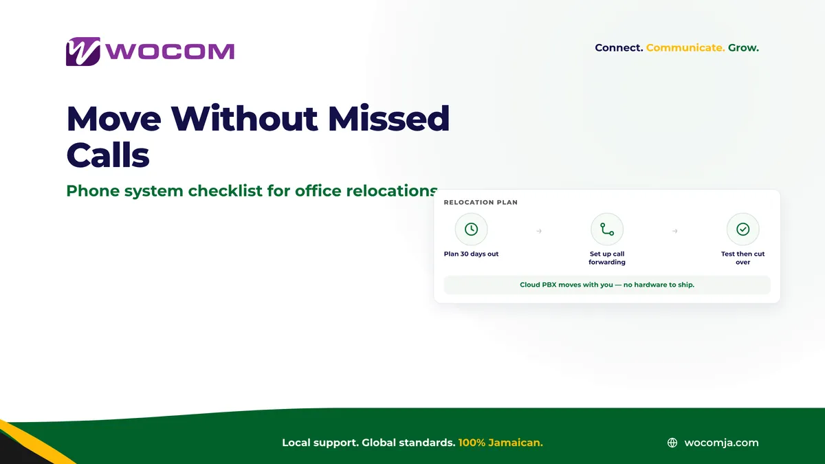 Office Relocation Phone System Jamaica: Checklist for Moving Without Disrupting Calls