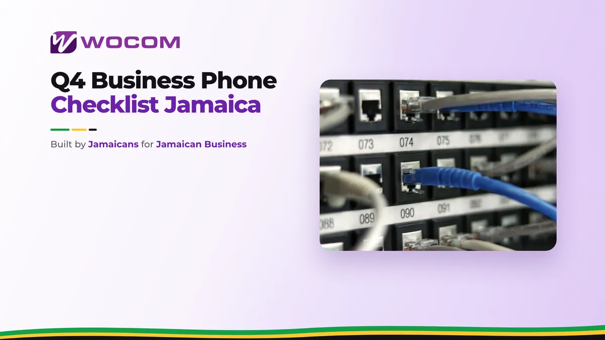 Q4 Business Phone Checklist Jamaica: Get Ready for the December Rush Before It Arrives