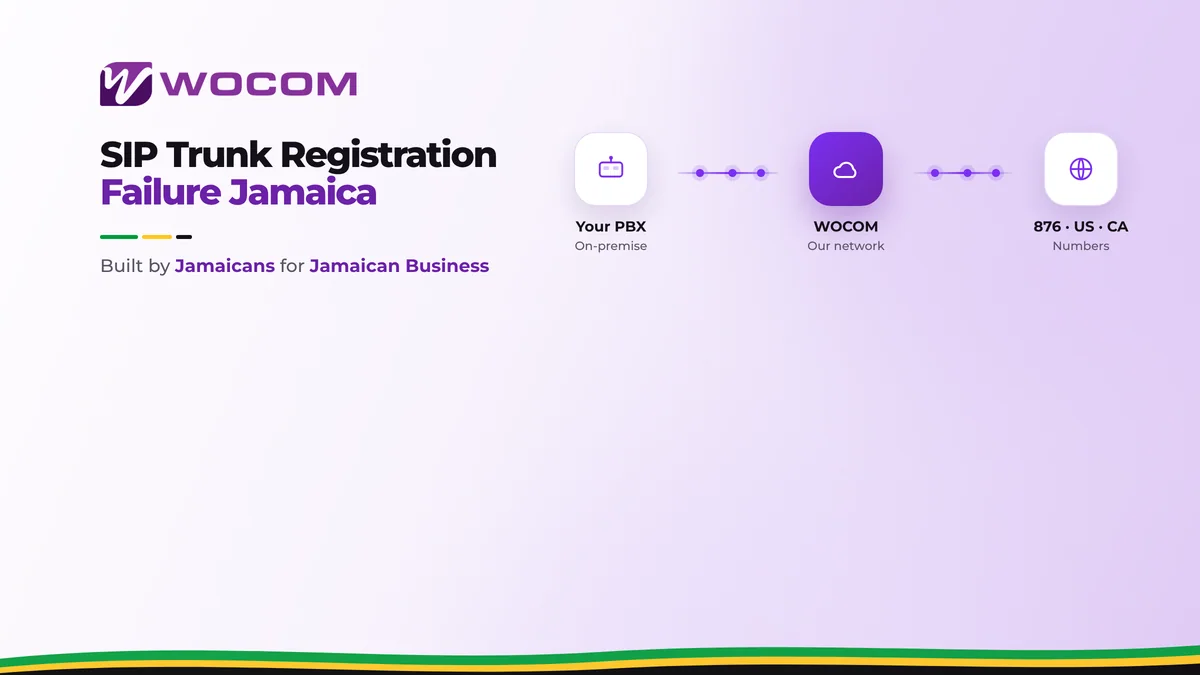 SIP Trunk Registration Failure Jamaica: Why Your Phones Go Dead and How to Diagnose It Fast